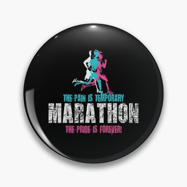 Item preview, the pain is temporary marathon runner designed and sold by Arjunraveen.