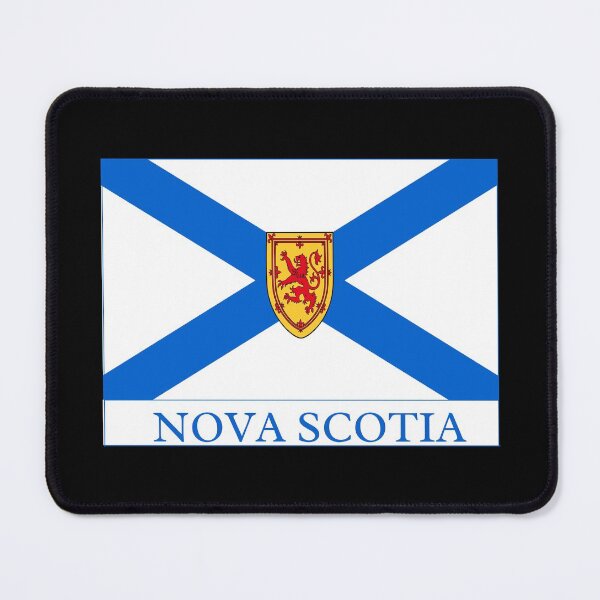 Item preview, Flag of Nova Scotia with name - Nova Scotia designed and sold by No.1 Canada Designs.
