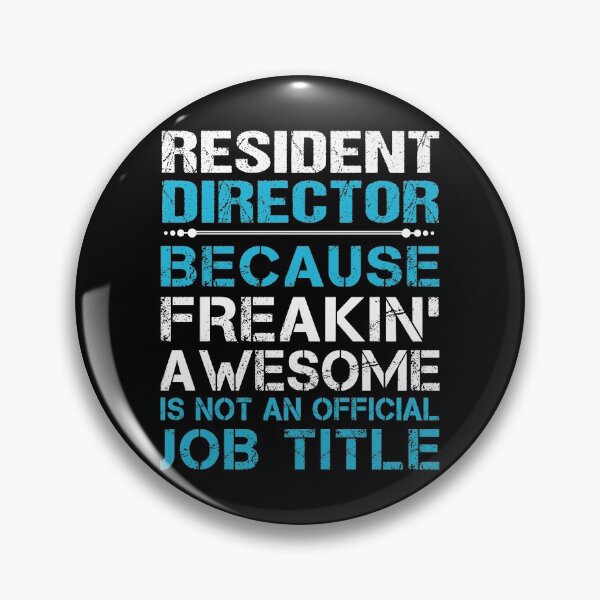 Item preview, Resident Director T Shirt - Freaking Awesome Job Gift Item Tee designed and sold by oetate4774.