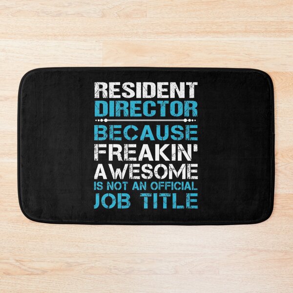 Artikelvorschau, Resident Director T-Shirt - Freaking Awesome Job Gift Item Tee entworfen und verkauft von oetate4774.