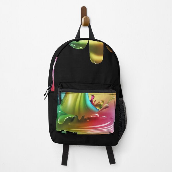 Item preview, Colourful Rainbow Elephant Head Silhouette | Multicolored Rainbow Elephant Silhouette Ornate Black designed and sold by Rainbows Rock.