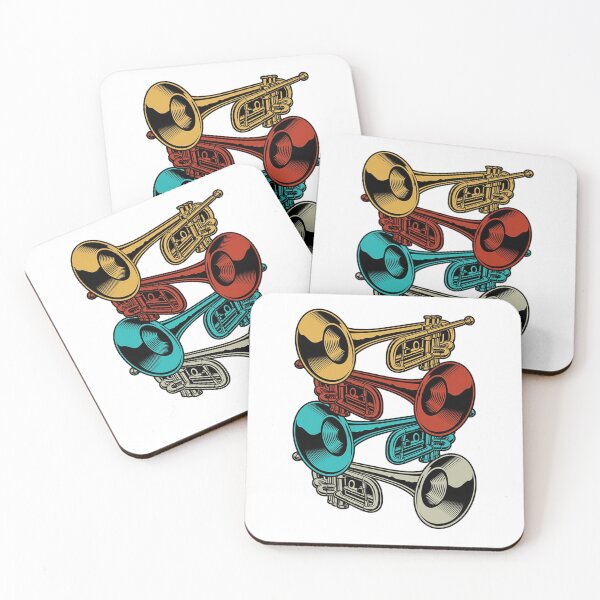 Item preview, trumpet retro instrument band musicians designed and sold by Arjunraveen.