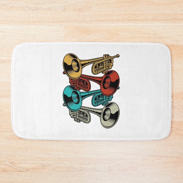 Item preview, trumpet retro instrument band musicians designed and sold by Arjunraveen.