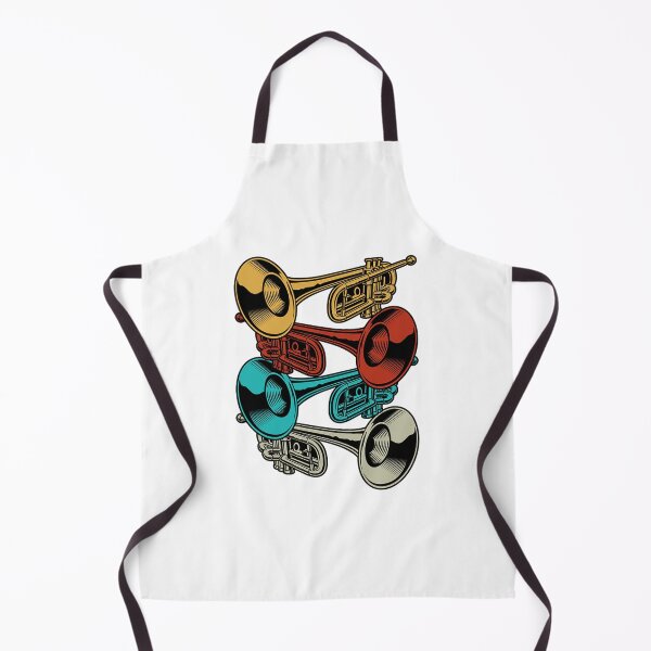 Item preview, trumpet retro instrument band musicians designed and sold by Arjunraveen.