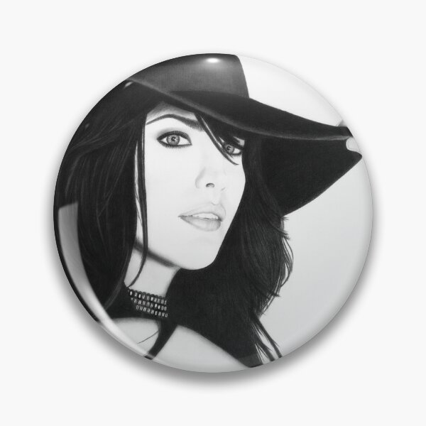 Item preview, STYLE Pencil Drawing of Liv with Hat  designed and sold by IV Designs.