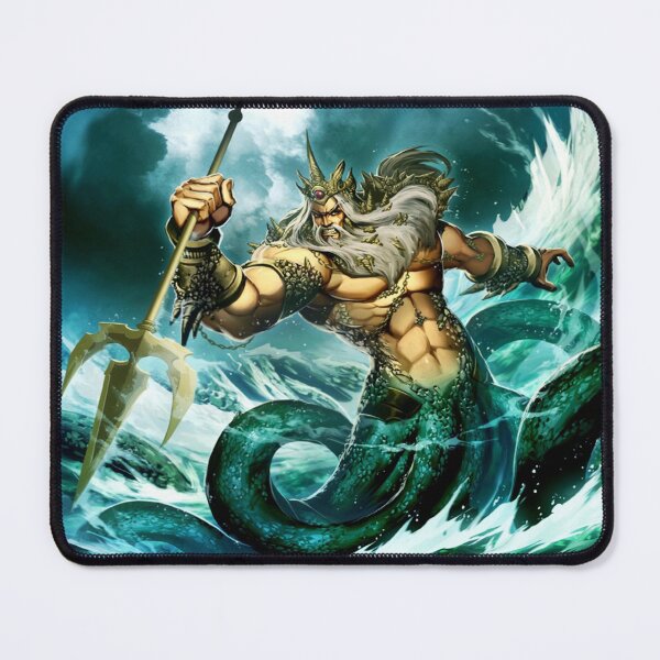 Item preview, Poseidon-God-Of-The-Sea-Drawing designed and sold by latashabrown.