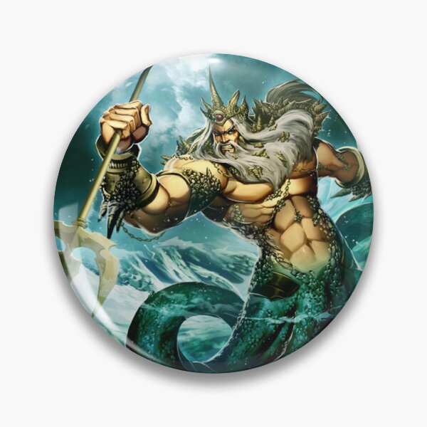 Item preview, Poseidon-God-Of-The-Sea-Drawing designed and sold by latashabrown.