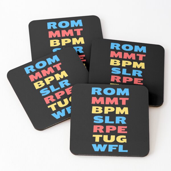 Item preview, Physical Therapy or Physio Acronyms  designed and sold by Cardinal Designs.
