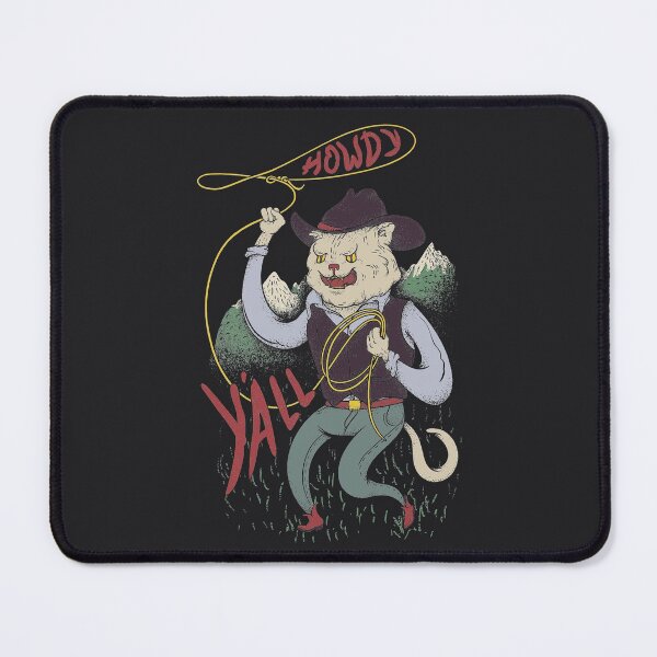 Item preview, Cowboy Cat - Roping the Red Dot | Rootin and Tootin | Be Rootin Be Tootin designed and sold by Any Color Designs.