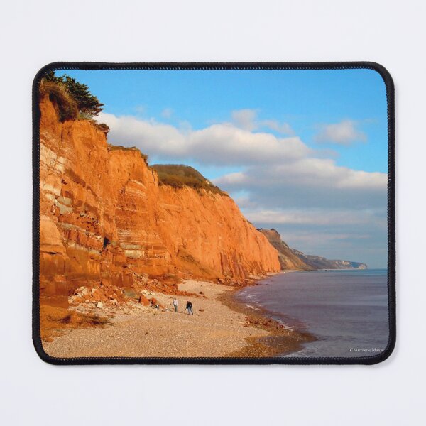 Item preview, The Red Cliffs of Sidmouth designed and sold by Charmiene Maxwell-Batten.