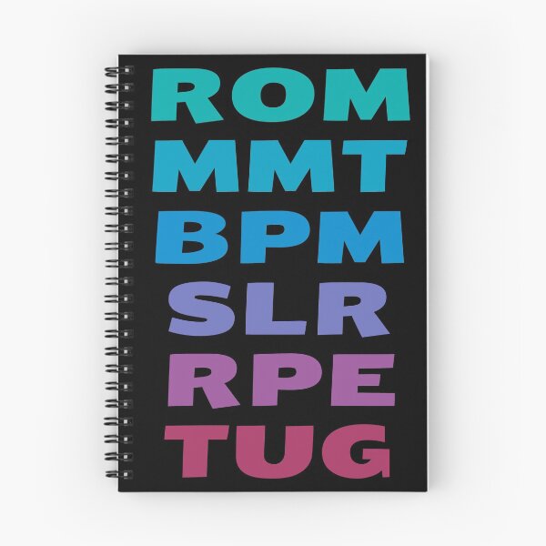 Item preview, Physical Therapy or Physio Acronyms designed and sold by Cardinal Designs.