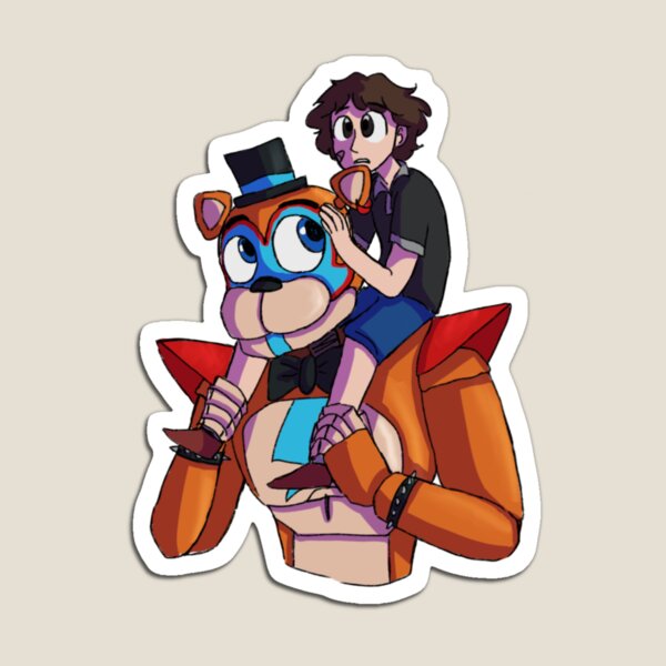 Gregory (FNAF Security Breach) Magnet by finksart