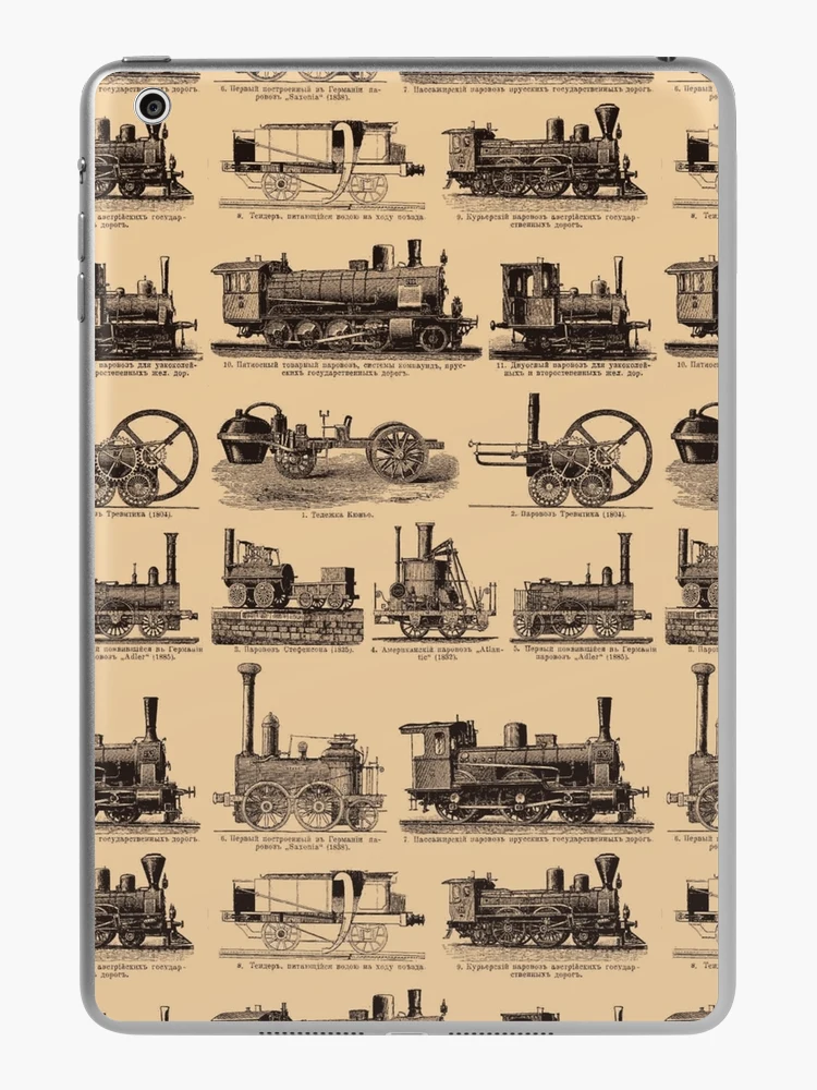 Vintage Steam Train Poster for Sale by Gravityx9