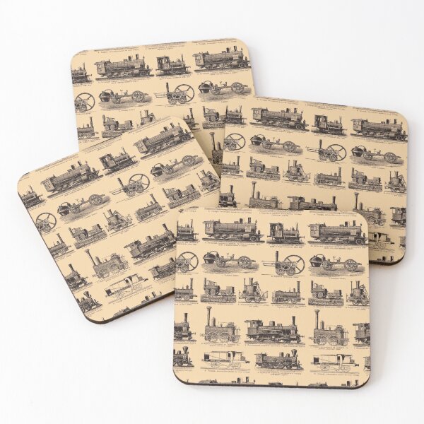 Item preview, Vintage retro steam old trains poster backpack designed and sold by Nishad4.