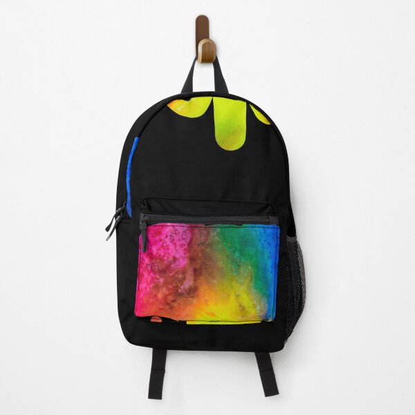 Item preview, Colourful Rainbow Elephant Head Silhouette | Multicolored Rainbow Elephant Silhouette Ornate Black designed and sold by Rainbows Rock.