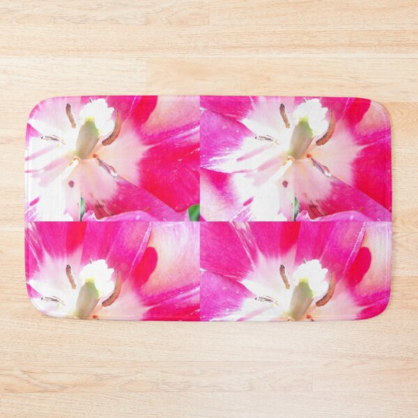 Item preview, Hot pink tulip flower macro picture designed and sold by naturematters.