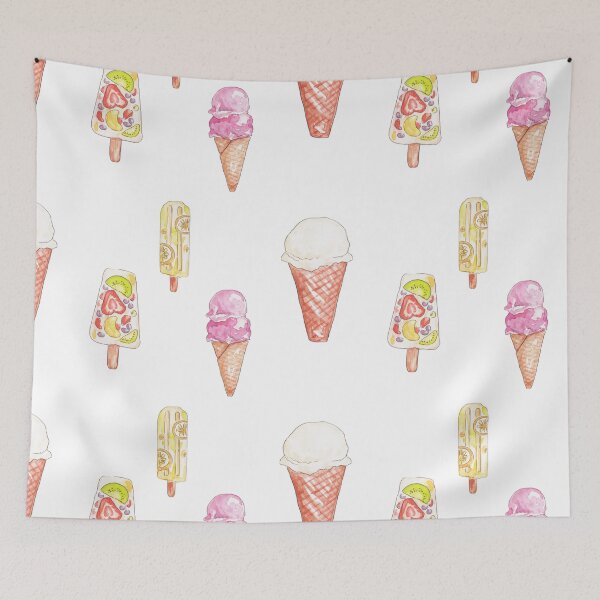 Item preview, ICE CREAM CONES AND POPSICLE   "PACK" designed and sold by DiscoVibes.