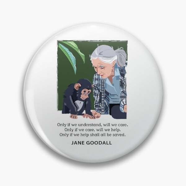 Item preview, Jane Goodall And Chimpanzee Understand Care Help designed and sold by NzzRiza.