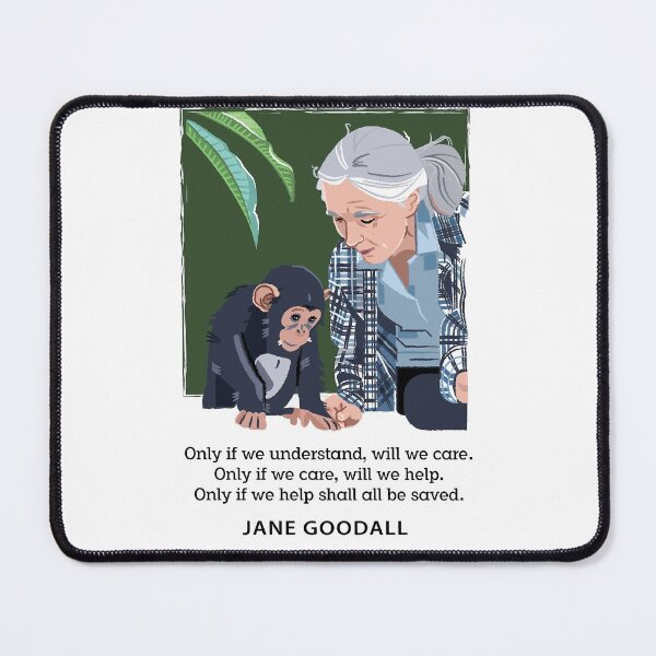 Item preview, Jane Goodall And Chimpanzee Understand Care Help designed and sold by NzzRiza.