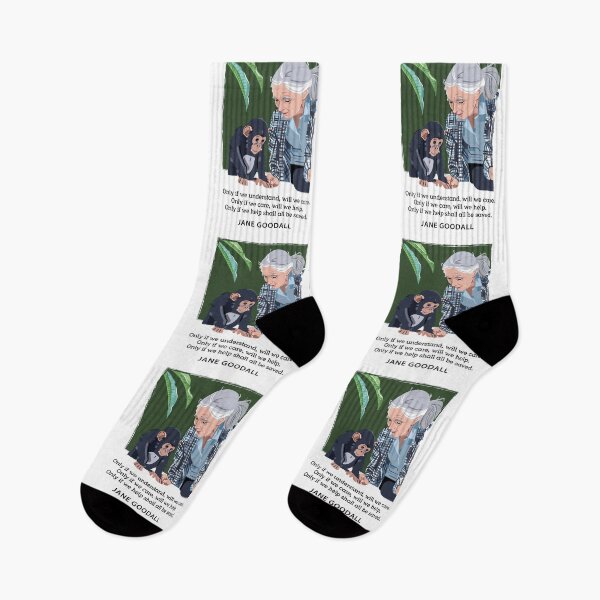 Item preview, Jane Goodall And Chimpanzee Understand Care Help designed and sold by NzzRiza.