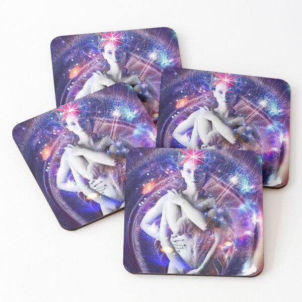 Item preview, Sarde Feminine Psychedelic Visionary Art designed and sold by Mystikos Art.
