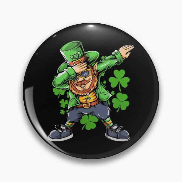 Item preview, St Patricks Day Dabbing Leprechaun Bearded In Glasses Shamrock designed and sold by lytainhan89.