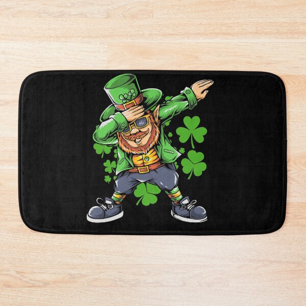 Item preview, St Patricks Day Dabbing Leprechaun Bearded In Glasses Shamrock designed and sold by lytainhan89.