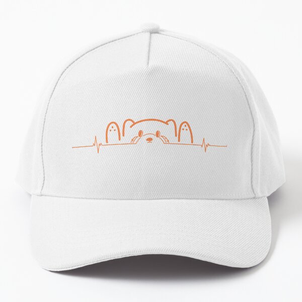 Red Panda Pulse (ORANGE) Baseball Cap