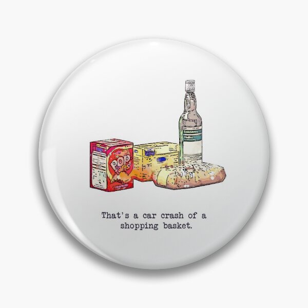 Item preview, That's a car crash of a shopping basket - Peep Show quote designed and sold by Bobby Shaftoe.