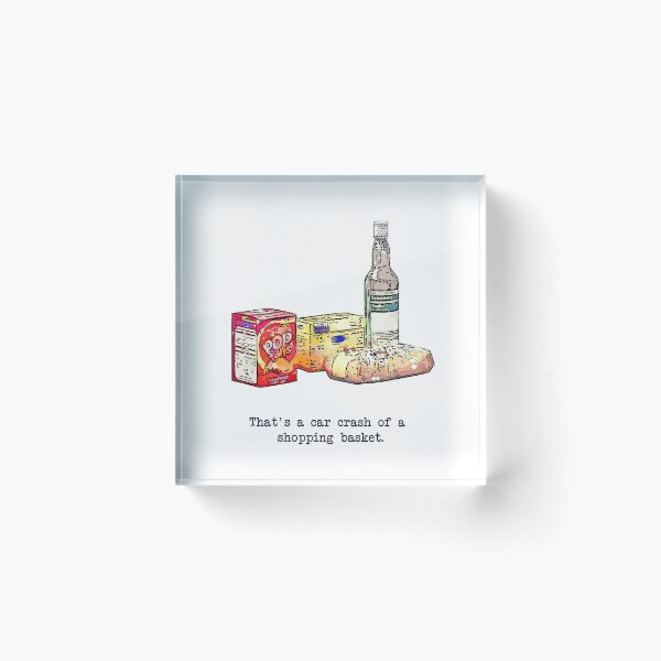 Item preview, That's a car crash of a shopping basket - Peep Show quote designed and sold by Bobby Shaftoe.