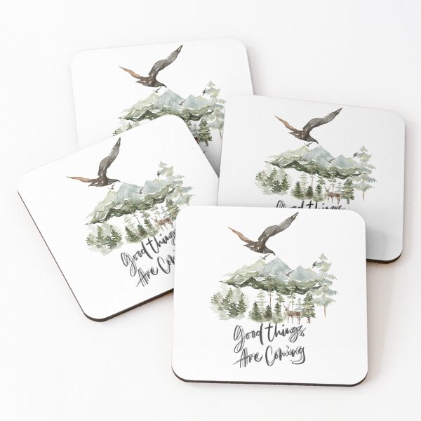 Item preview, good things are coming- cute quote- motivational quote designed and sold by Alexa5454.