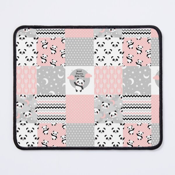 Item preview, Cute Pink Grey Panda designed and sold by HarrioBend.