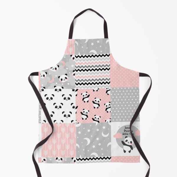 Item preview, Cute Pink Grey Panda designed and sold by HarrioBend.