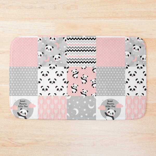 Item preview, Cute Pink Grey Panda designed and sold by HarrioBend.