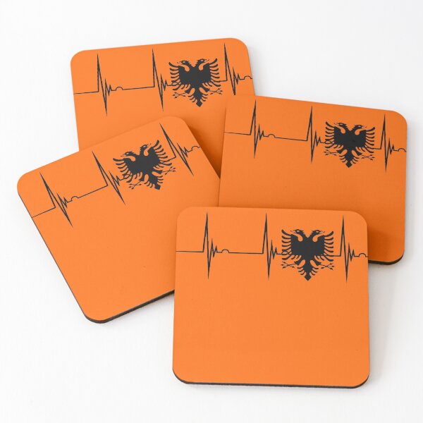 Item preview, Albania Shqiperia Heartbeat Albanian Eagle designed and sold by Shaper.