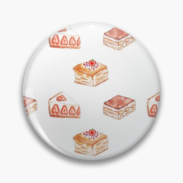 Item preview, STRAWBERRY ALMOND KOREAN CAKES PACK designed and sold by DiscoVibes.