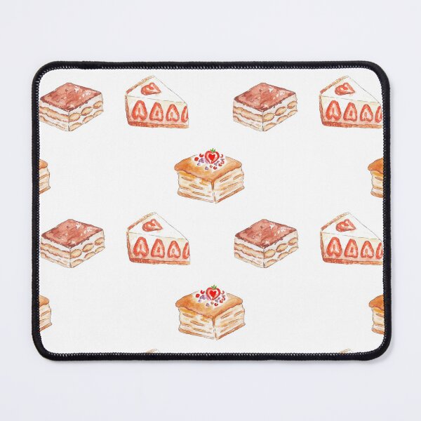 Item preview, STRAWBERRY ALMOND KOREAN CAKES PACK designed and sold by DiscoVibes.
