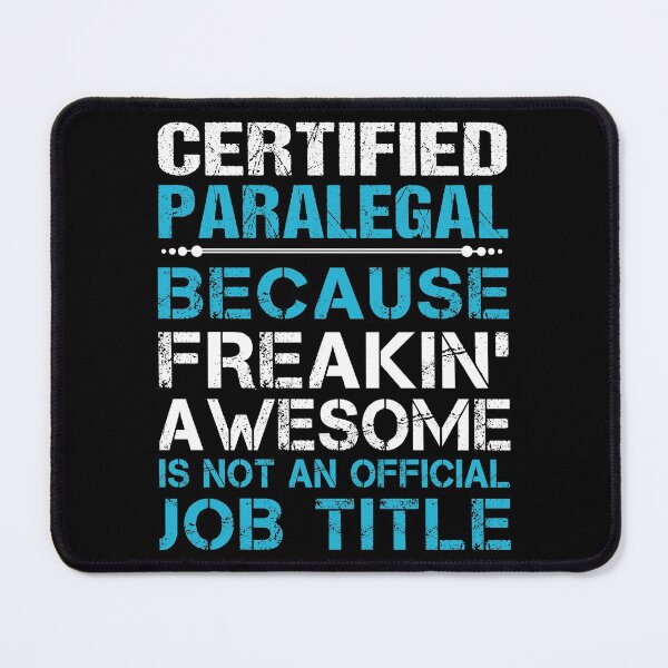 Item preview, Certified Paralegal T Shirt - Freaking Awesome Job Gift Item Tee designed and sold by oetate4774.
