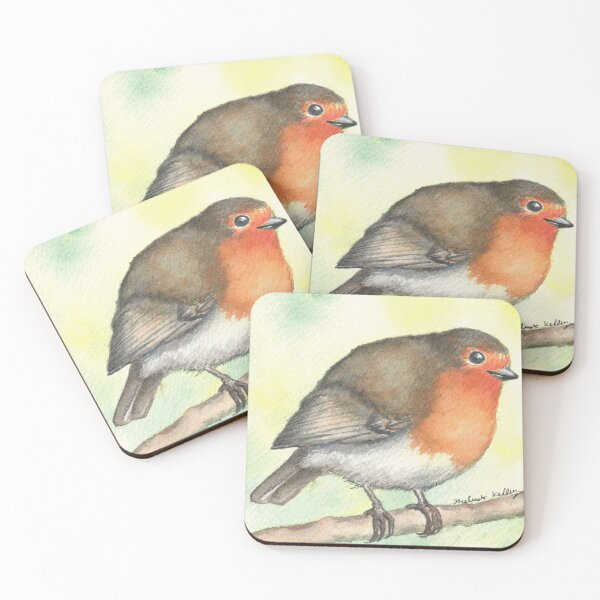 Item preview, Little round robin bird designed and sold by Kelley-Art.