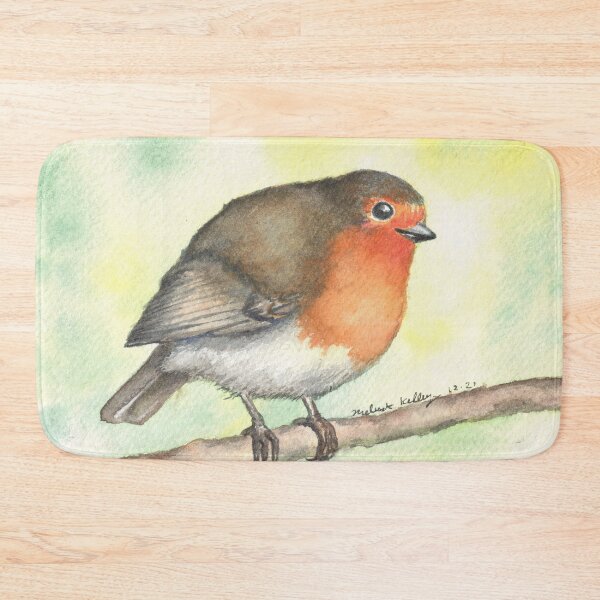 Item preview, Little round robin bird designed and sold by Kelley-Art.