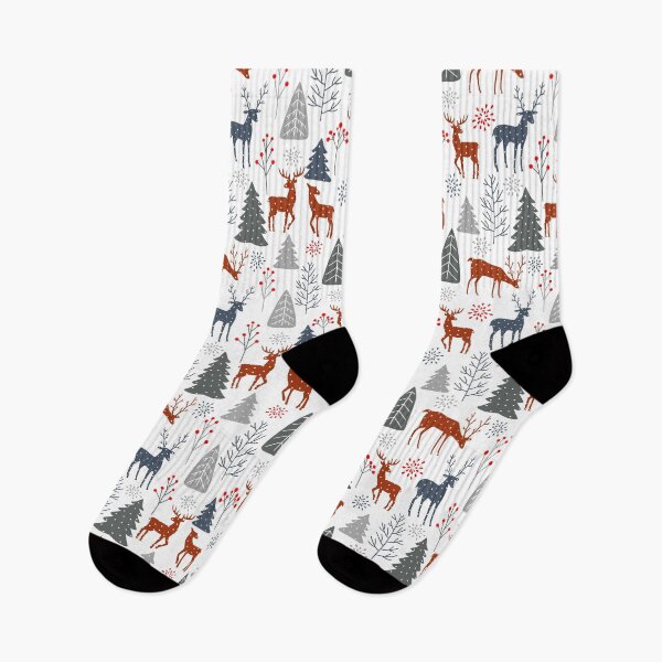 Item preview, Christmas Forest with Deer designed and sold by storyboxdesigns.