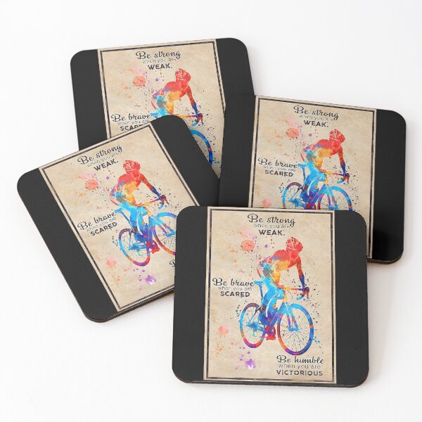 Item preview, Be Strong Be Brave be humble Cycling lover designed and sold by SimonsonNuala.
