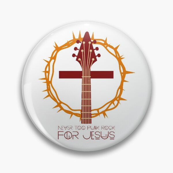 Item preview, Never too Punk Rock for Jesus designed and sold by SportDIXIT.