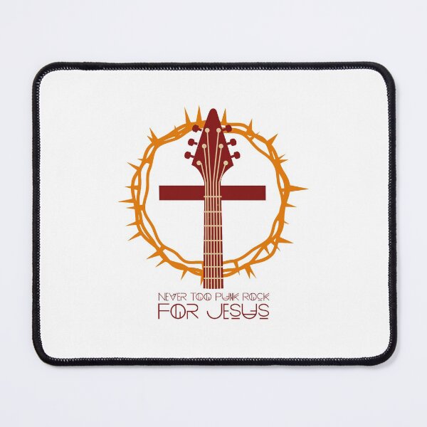 Item preview, Never too Punk Rock for Jesus designed and sold by SportDIXIT.