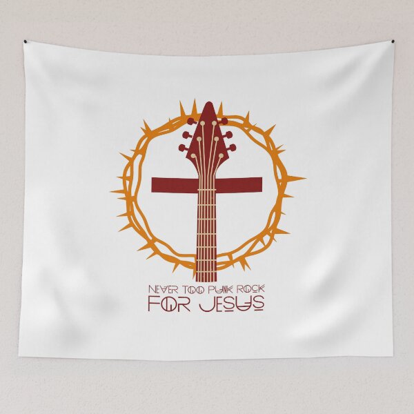 Item preview, Never too Punk Rock for Jesus designed and sold by SportDIXIT.