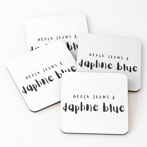 Item preview, Black Jeans & Daphne Blue designed and sold by BKStudios.