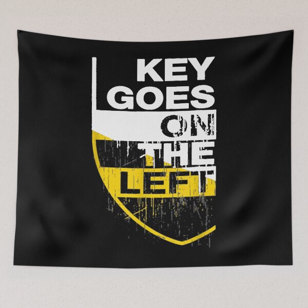 Item preview, Key Goes On The Left Clubsport - Half Size Classic Essential  designed and sold by MarySaari.
