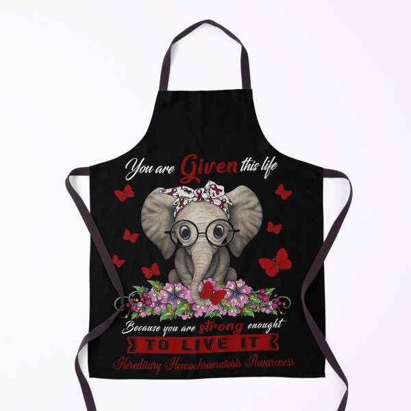 Item preview, Hereditary Hemochromatosis Warrior Cute Elephant Lover Gifts designed and sold by Adropine.
