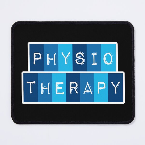 Item preview, Beautiful Physiotherapy Text Design Shades of Blue, Physical Therapy designed and sold by doctors-apparel.