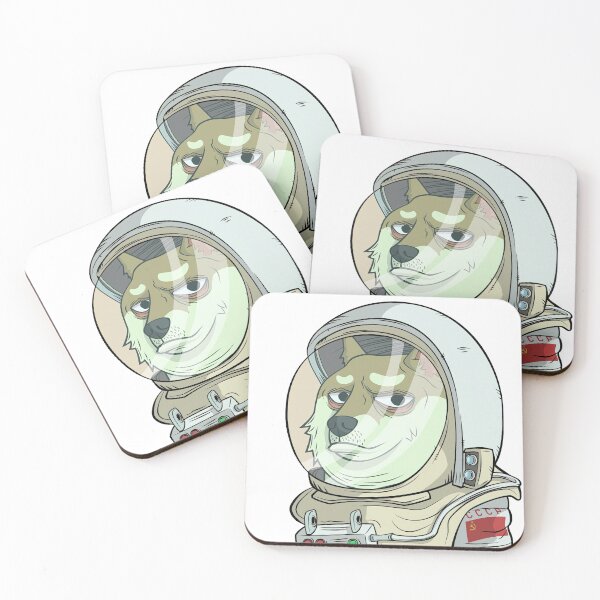 Item preview, doggy#776 Comic Dog  Dogecoin Space dog designed and sold by PetTotem.